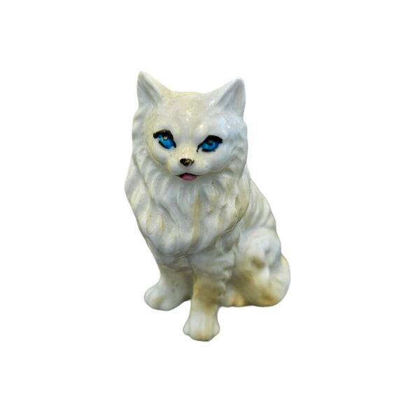 Cat Glass Figurine - Picture 1 of 6
